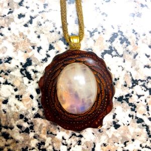 Third Eye Pinecone (Moonstone)